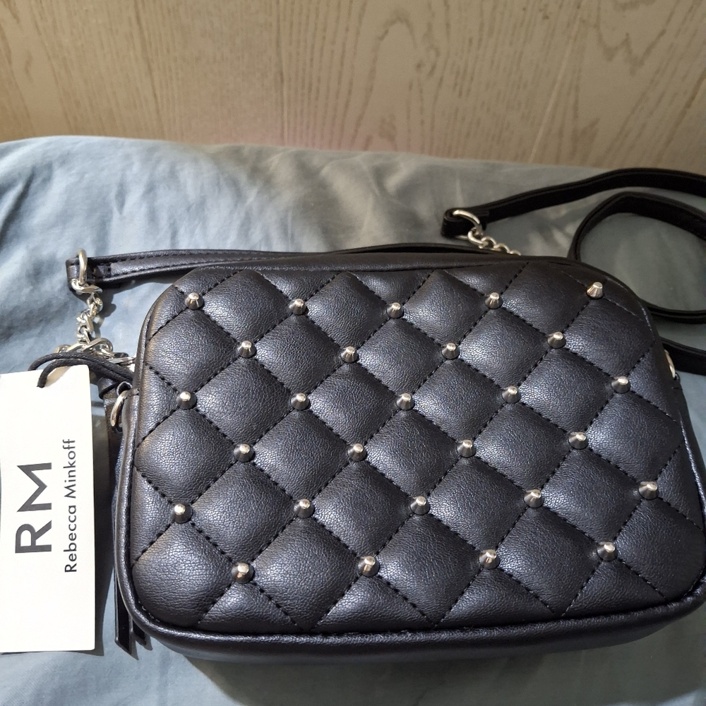 Rebecca Minkoff Studded Black Crossbody Bag